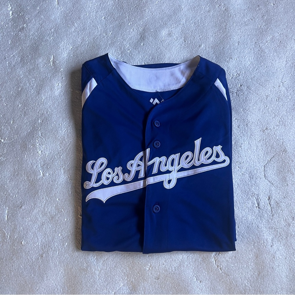 NWOT-Los Angeles Men’s Dodgers Blue&White Jersey